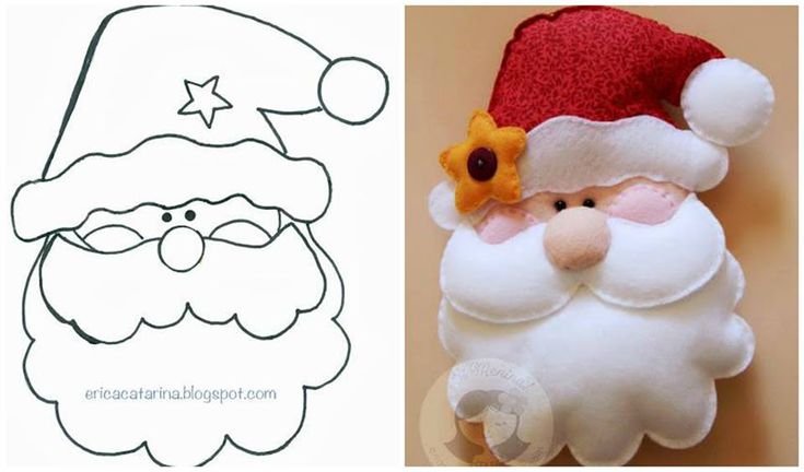 Дет Мароз из фетр