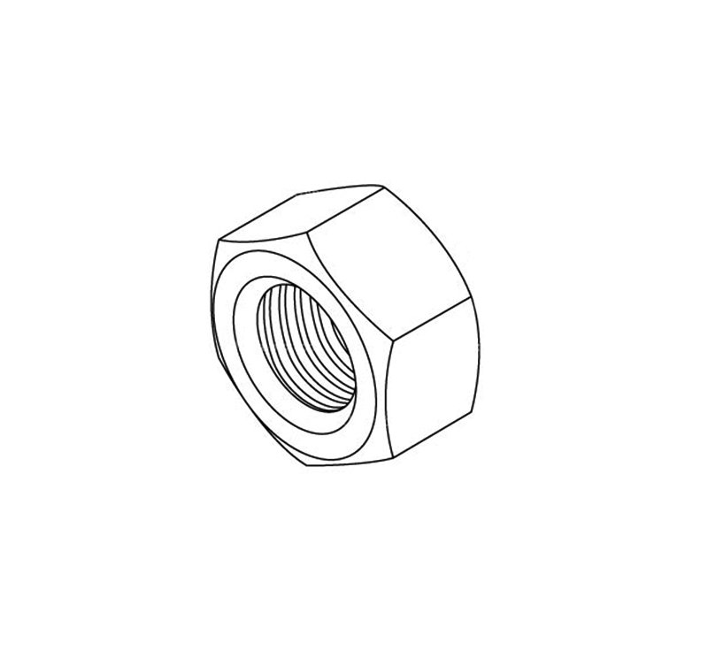 Гайка рисунок