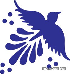 Трафареты для декора Гжель