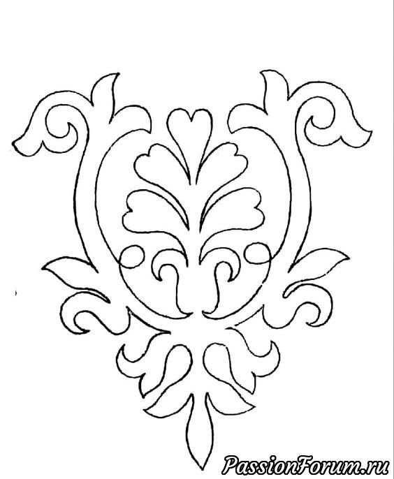 Трафареты узоров для вырезания