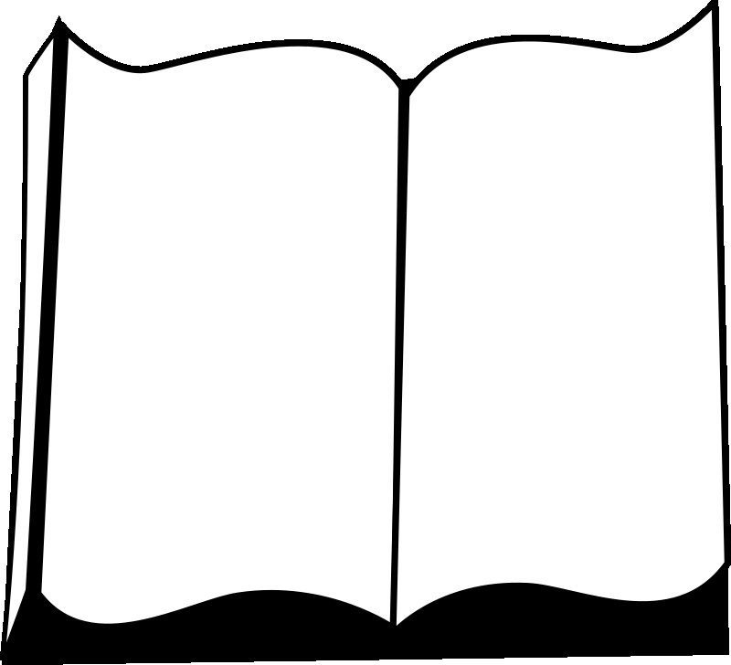 Изображение раскрытой книги