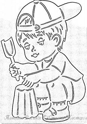 Трафареты для вырезания для детей