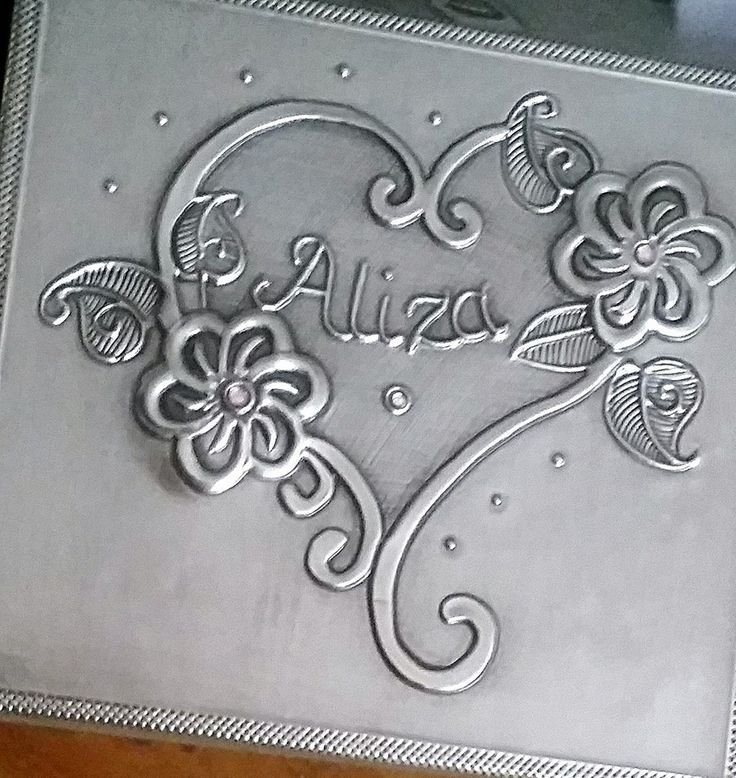 Чеканка на фольге