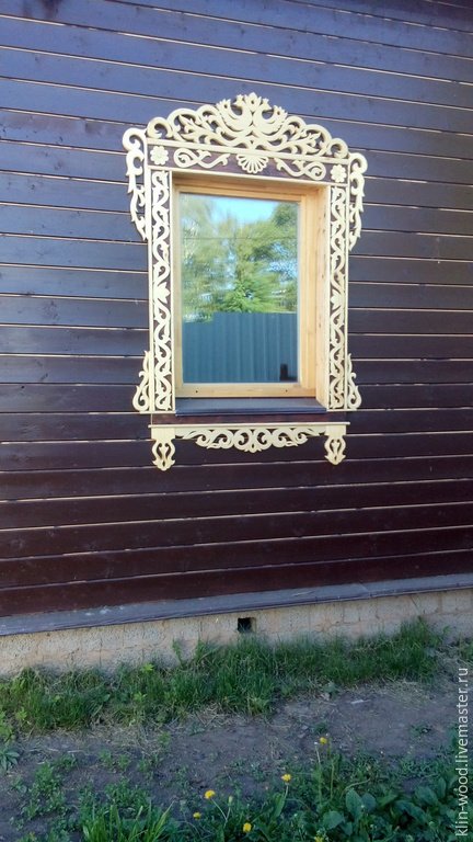 Пропильная резьба наличники