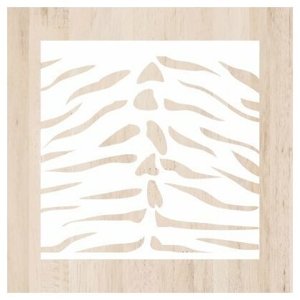 Трафарет шкура тигра на стену