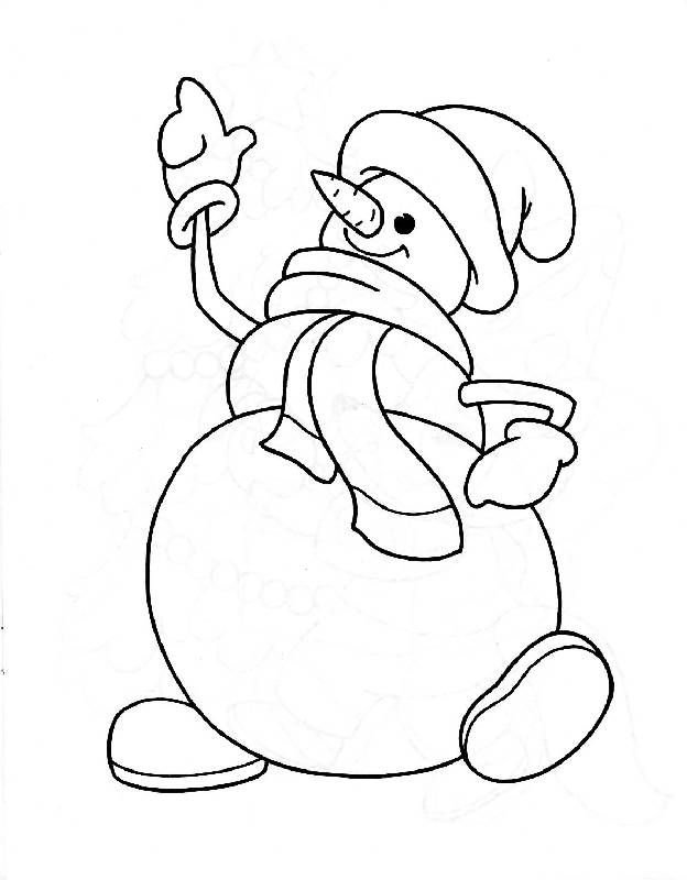 Новогодниерасскраски для малышей