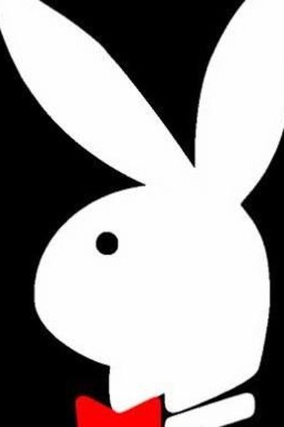 Трафарет плейбойского зайчика
