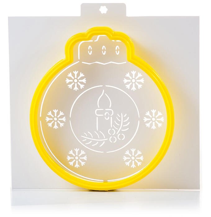 Форма для пряников елочный шар