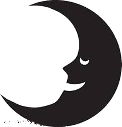 Месяц силуэт