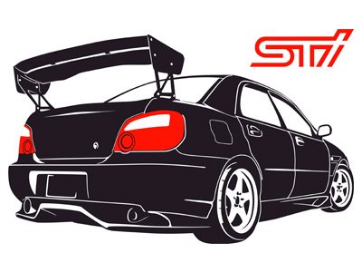 Наклейки на Субару Легаси