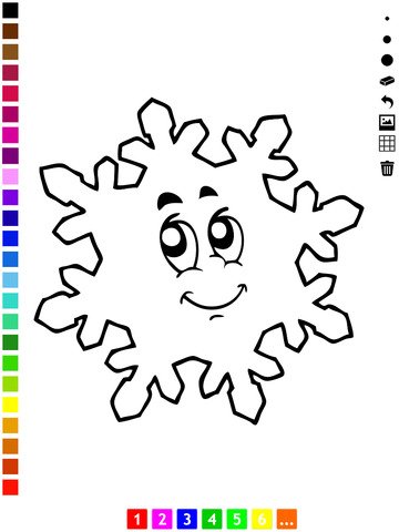 Веселые снежинки