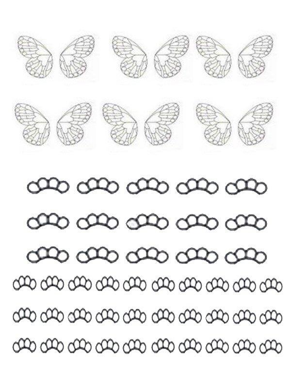 Трафареты для шоколадных украшений