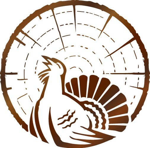 Глухарь векторный рисунок