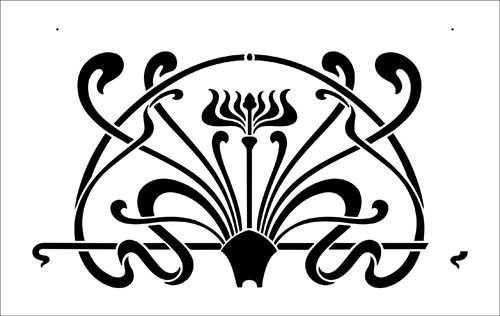 Ар нуво орнамент