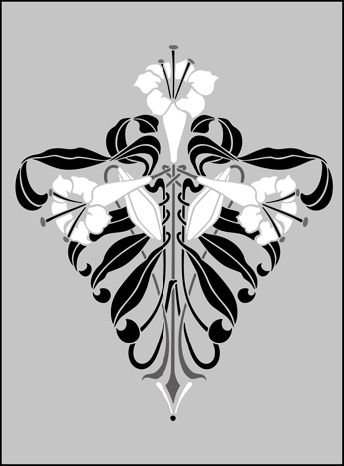 Орнаменты арт нуво Модерн арт деко