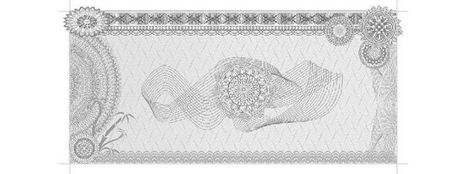 Узоры на купюрах