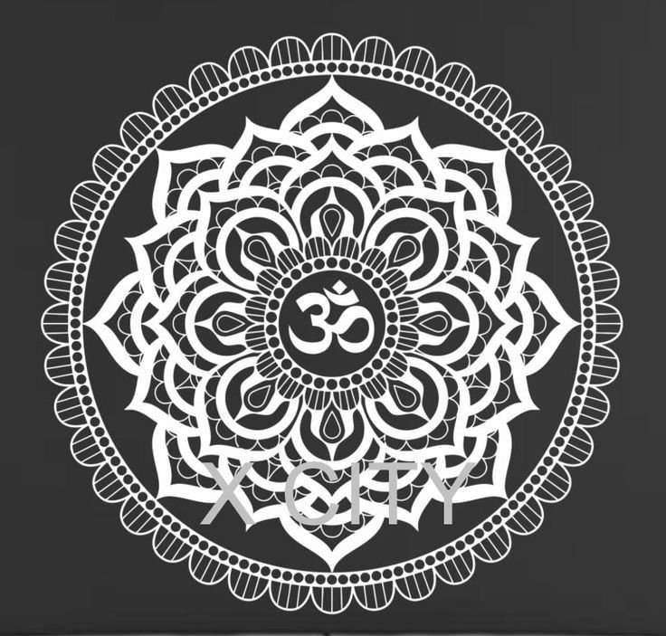 Узоры мандалы