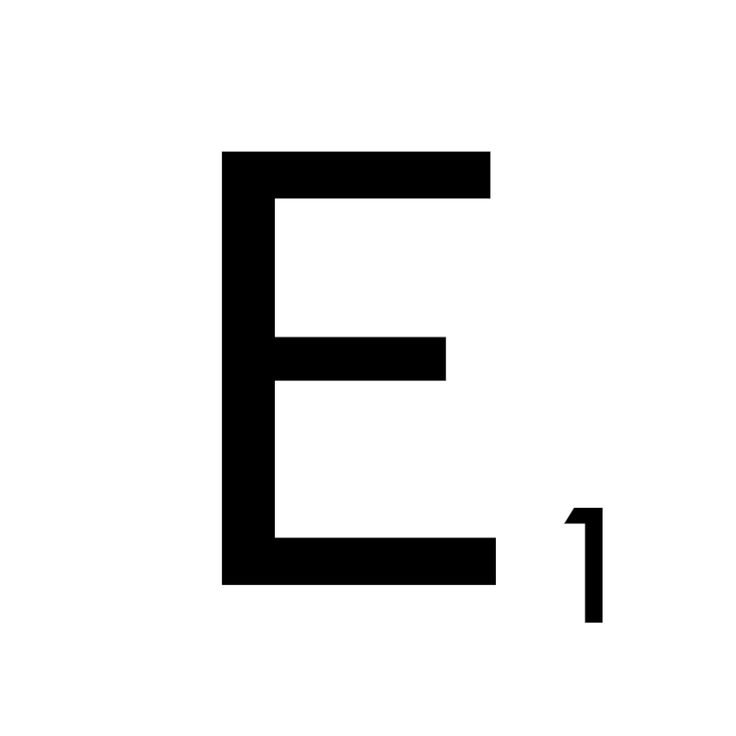 Буква е маленькая