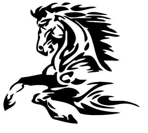 Векторное изображение лошади