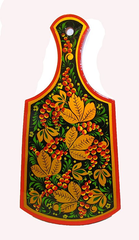 Доска под хохлому