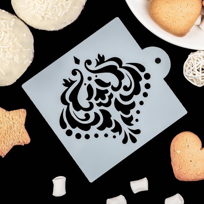 Трафарет для выпечки