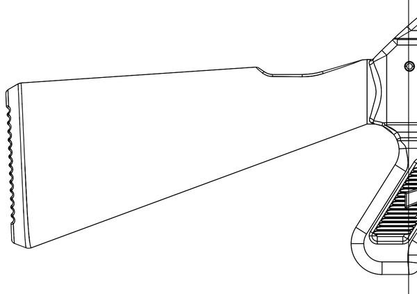 Чертеж автомата Калашникова 47