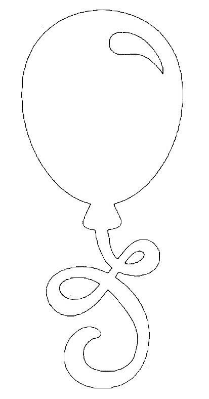 Шарики воздушные на окна трафареты