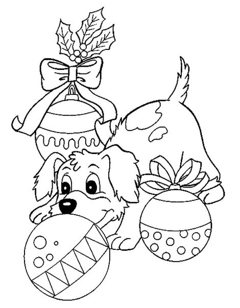 Раскраска. Новый год