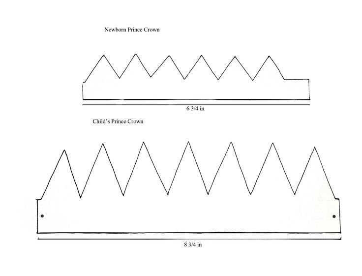 Корона трафарет