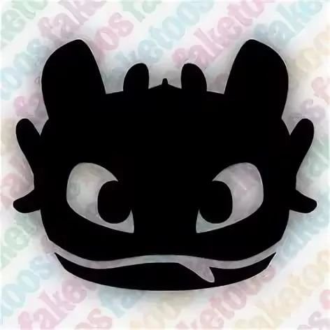 Маска для детей Беззубик