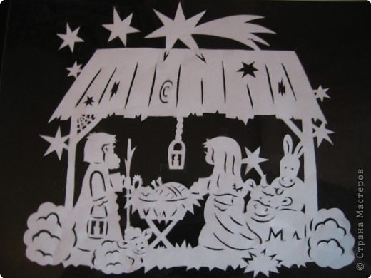 Вертеп на окно