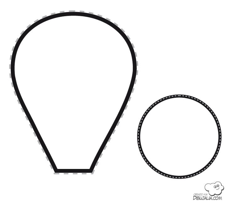 Шаблон лепестков ромашки