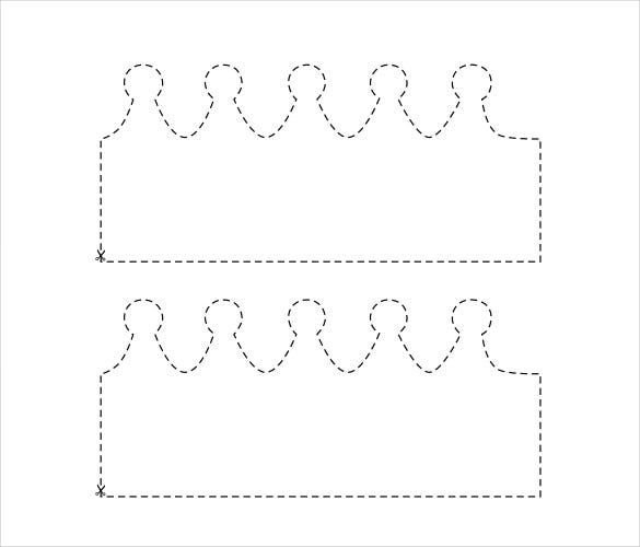 Корона трафарет