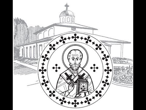 Св Никола Чудотворец круглая икона