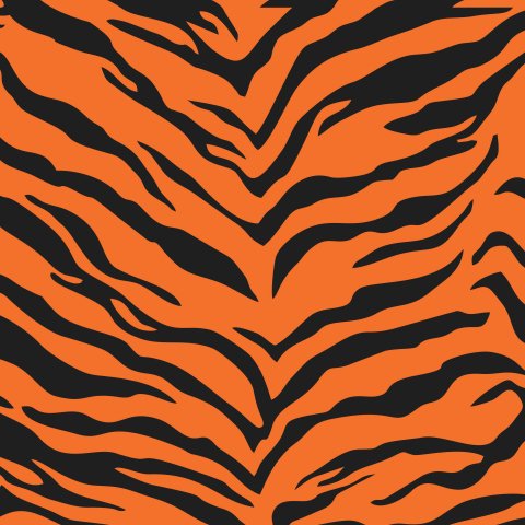 Ткань с тигровым принтом