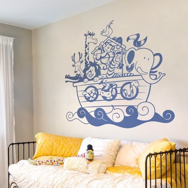 Роспись стен в детской для мальчика