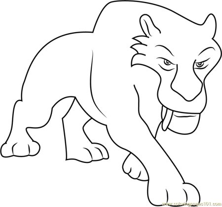 Саблезубый тигр Диего