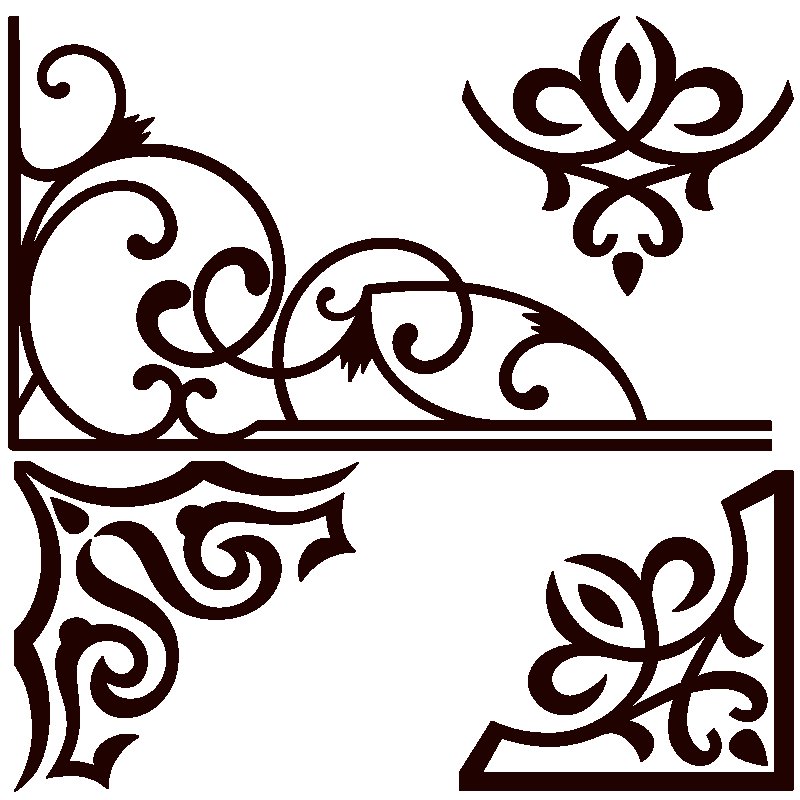 Вензеля угловые