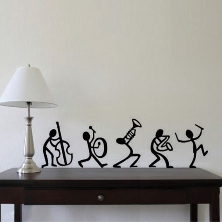 Креативные трафареты на стену