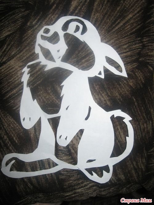 Зверюшки для украшения окон