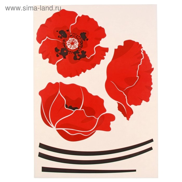 Трафареты маков