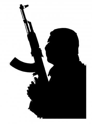 Трафарет террориста