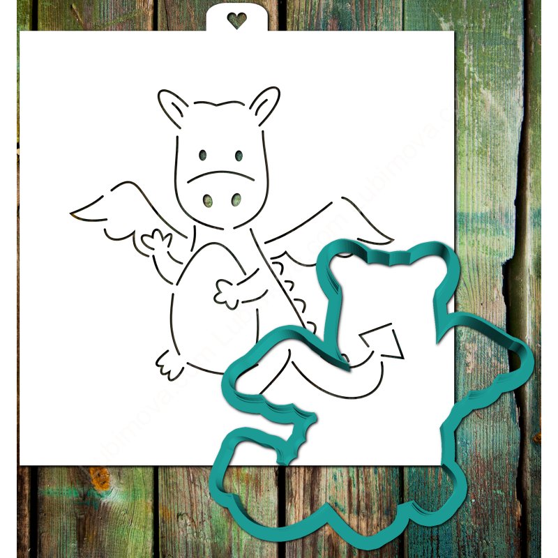 дракон для пряника