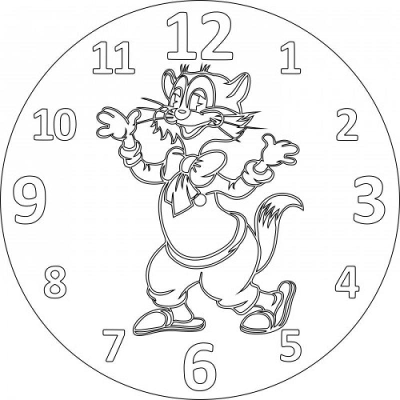 Кот Леопольд новый год раскраска