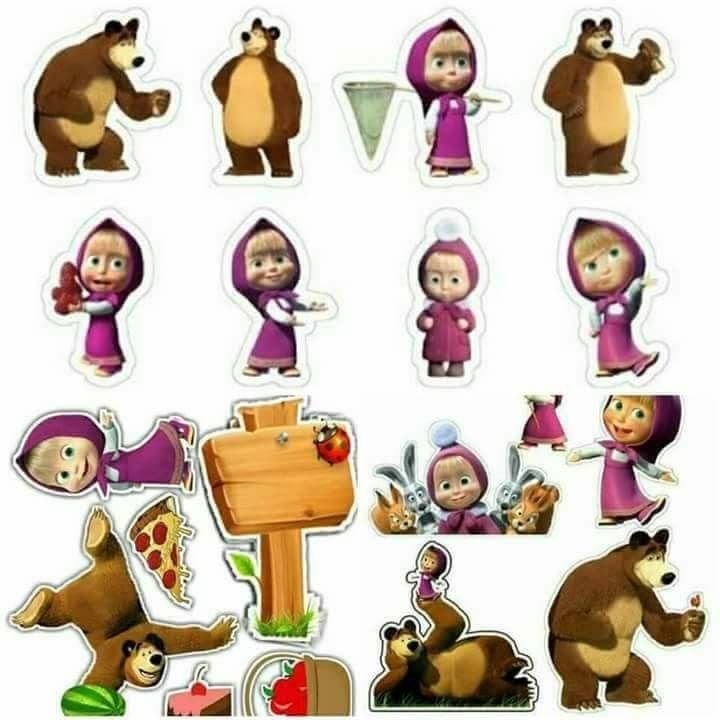 Изображение Маша и медведь