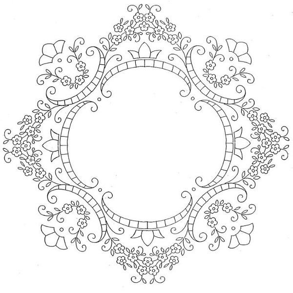 Узоры для точечной росписи контурами