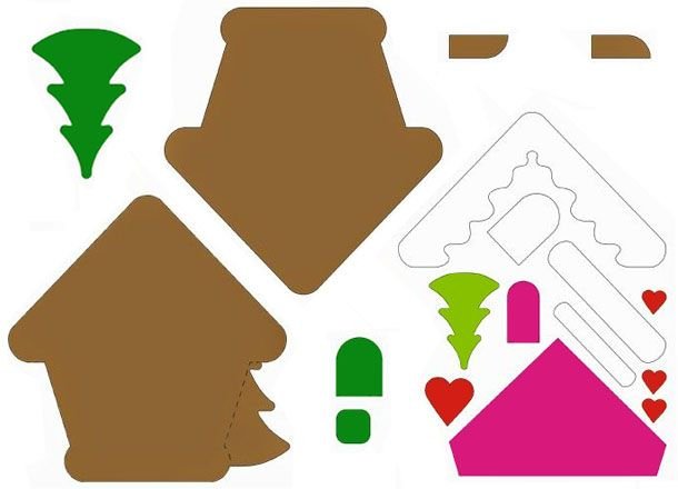 Домик из бумаги