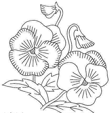 Эскизы для вышивки гладью