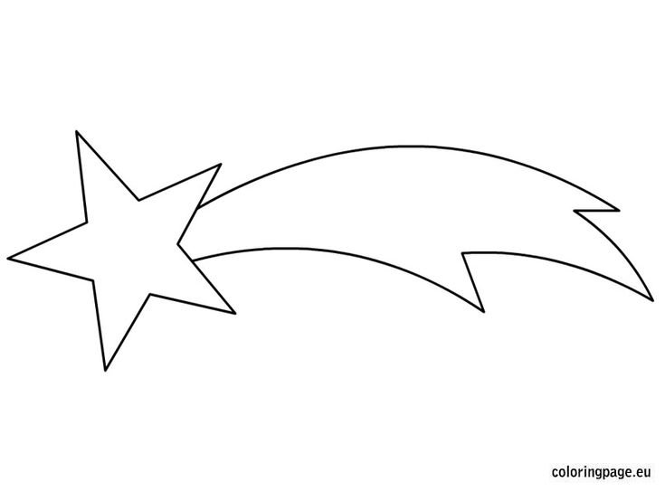 Трафарет звезды