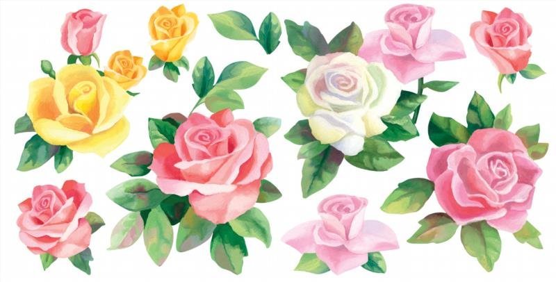 Цветочки для печати